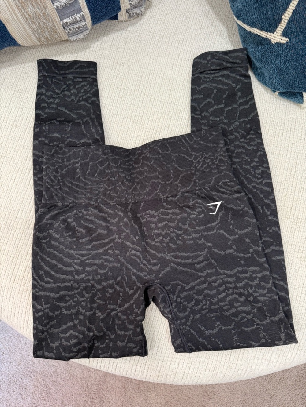 Gymshark Black Patterned Leggings